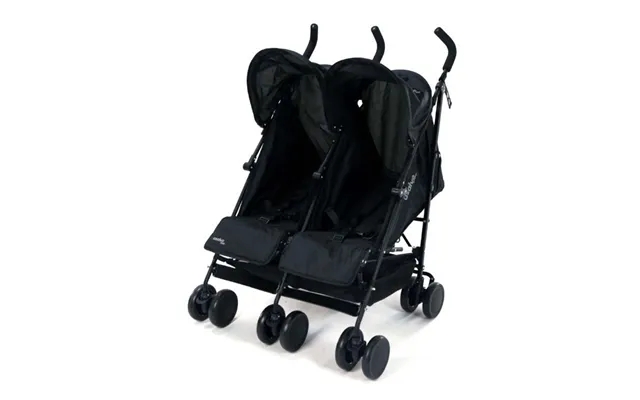 Twin stroller doubles river - black product image