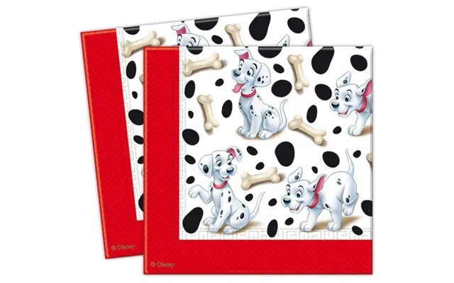 20 Paragraph. 101 Dalmatian napkins product image