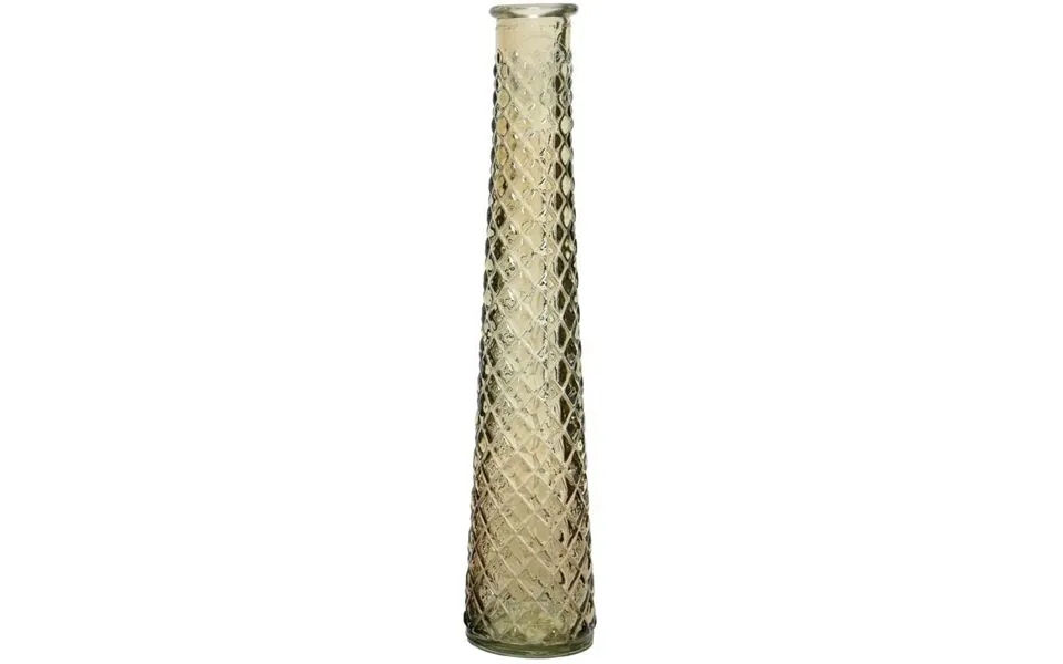 Light smoky vase - 31 cm