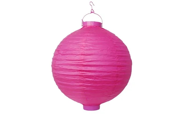 Pink Lanterne Med Led Lys 30 Cm product image