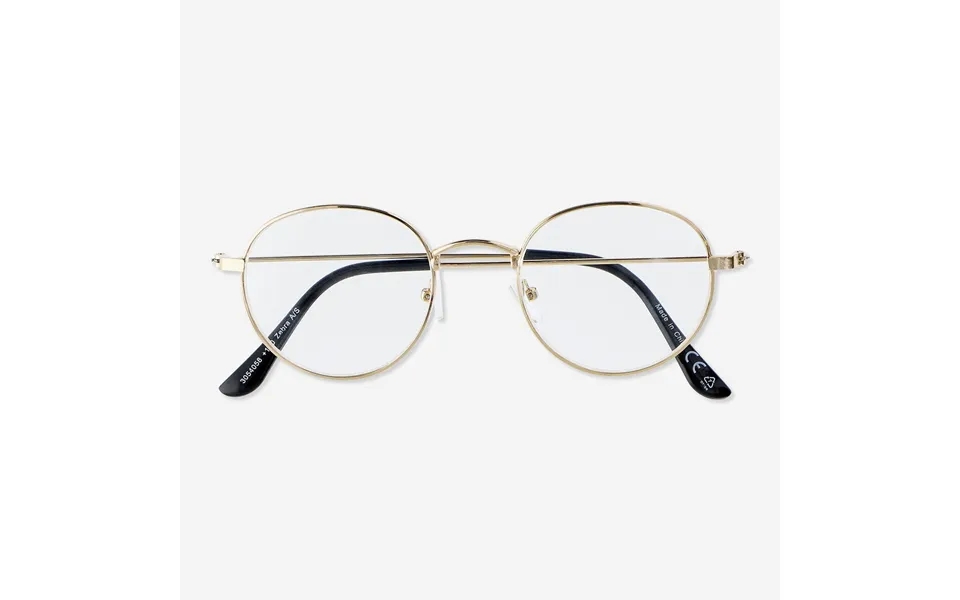 Gylden Ramme Læsebriller Med 2,5 Styrke