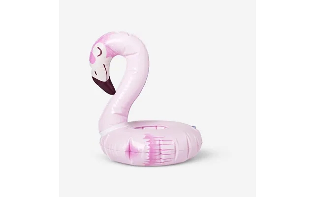 Inflatable flamingo cup holder product image