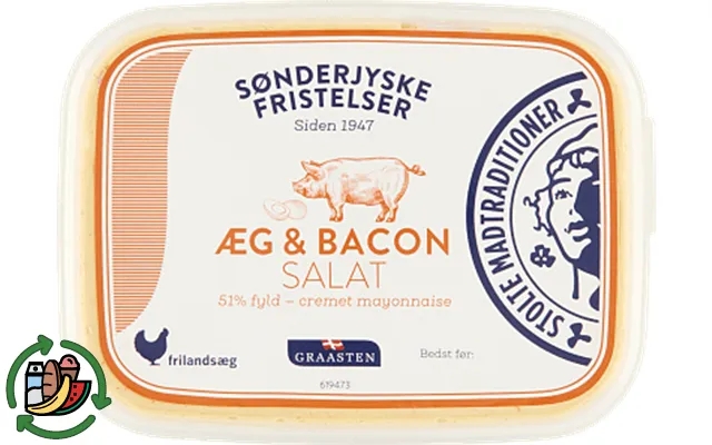Eggs bacon salad graasten product image