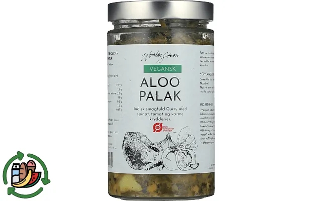Aloo palak wooden spoon product image