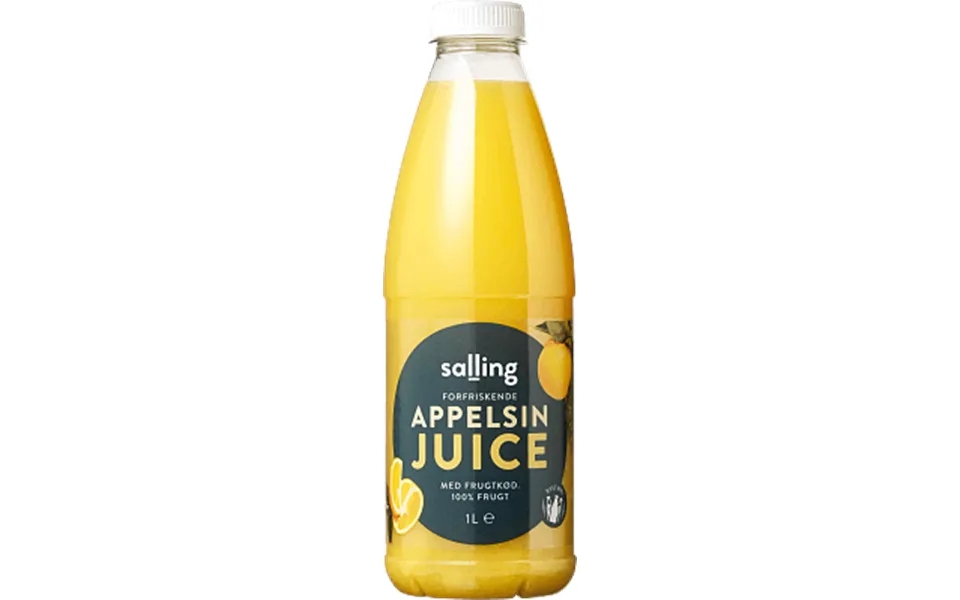 Orange juice salling