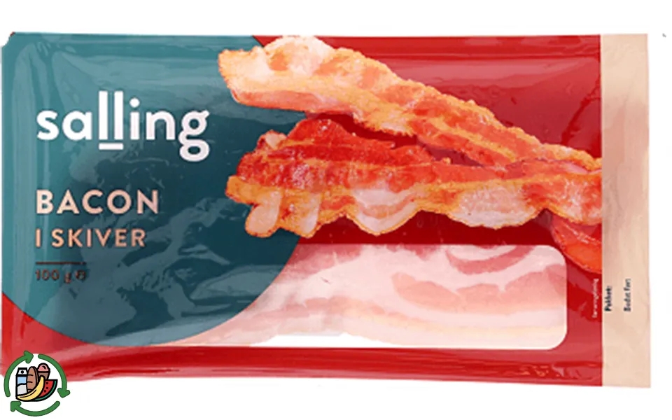 Bacon in slices salling