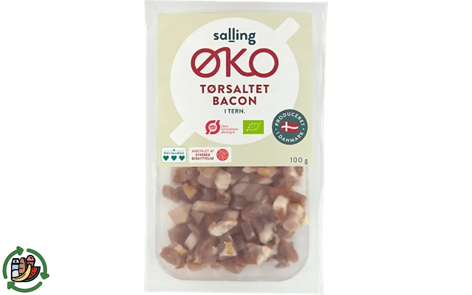 Bacon in cubes salling eco