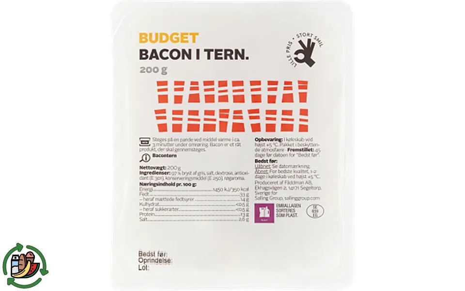 Bacontern Budget