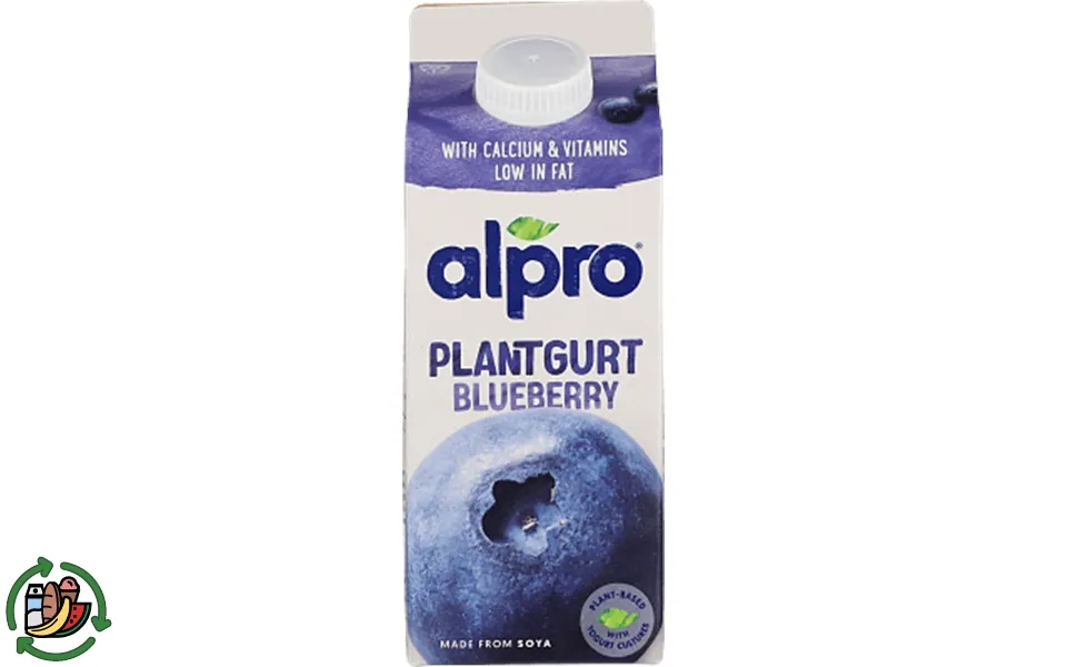 Blueberries alpro soy