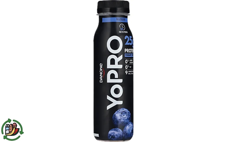 Blueberries beverage yopro