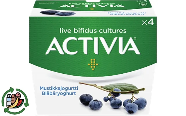 Blåbær Yoghurt Activia product image