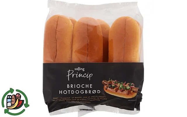 Brioche hot dog principle product image