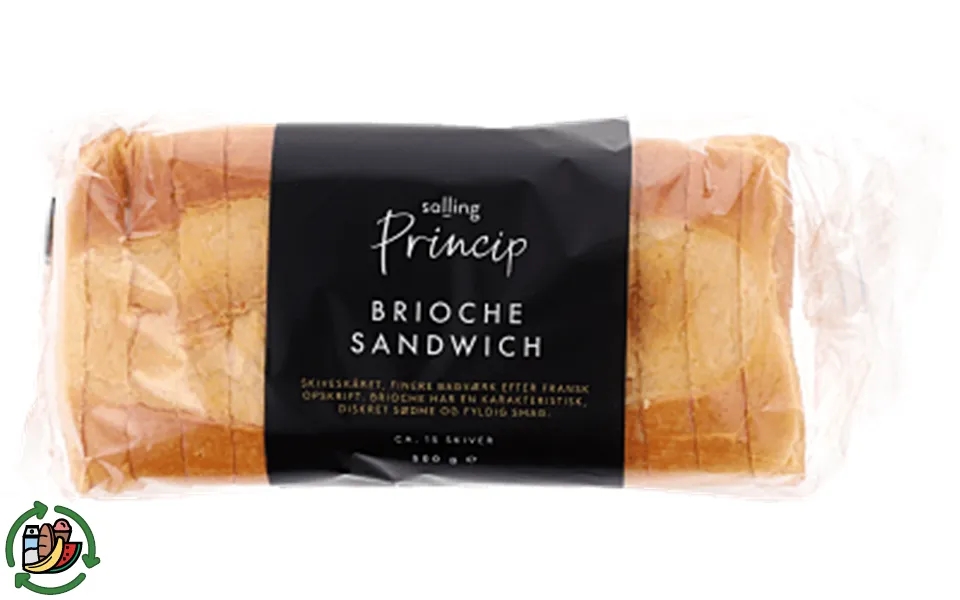 Brioche sandwi. Principle