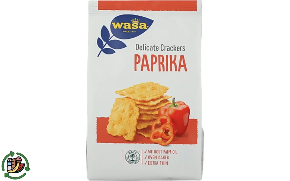 Crackers paprik wasa