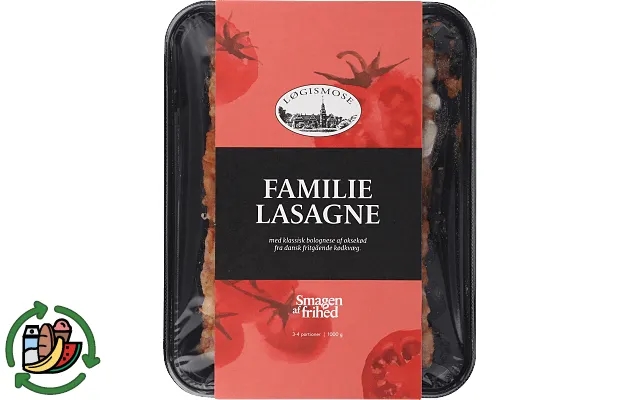 Family lasagna løgismose product image