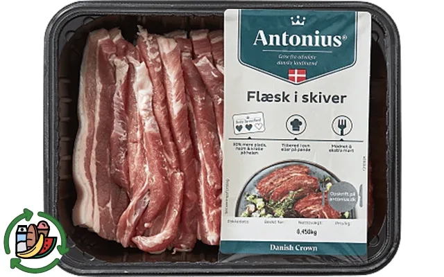 Bacon in slices antonius product image