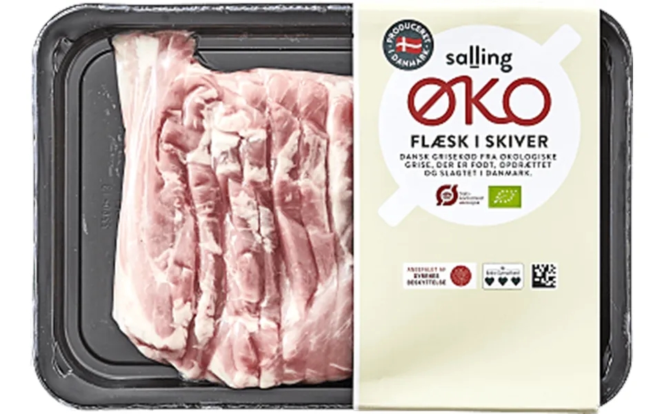 Bacon in slices salling eco