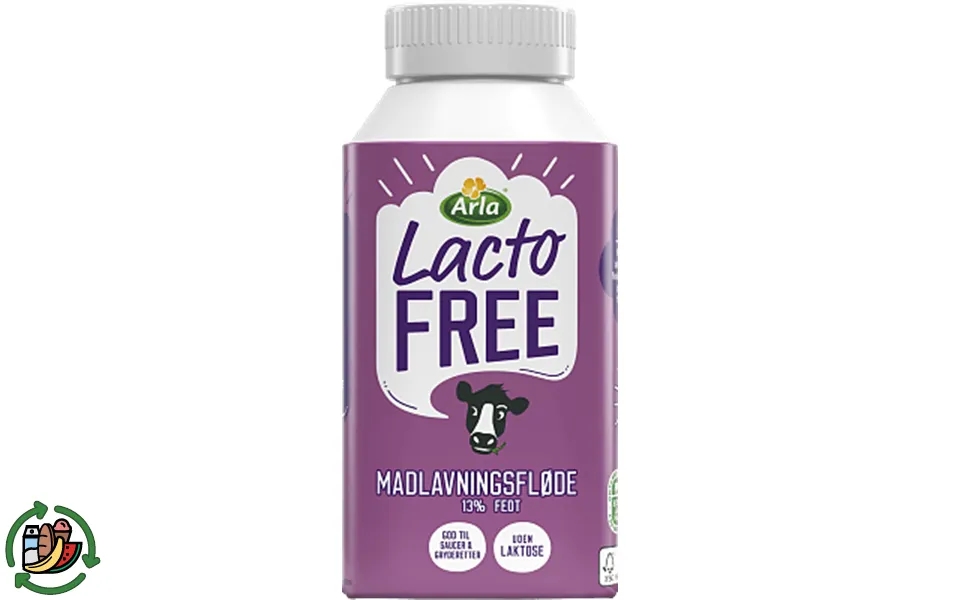 Cream 13% lacto free