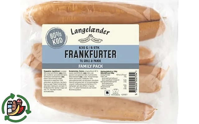 Frankfurter langelænder product image