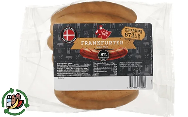 Frankfurter cheese gøl product image