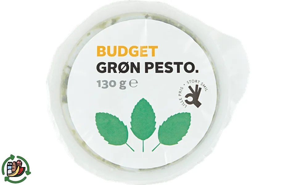 Green pesto budget
