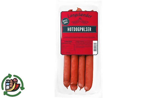 Hotdog Pølser Langelænder product image