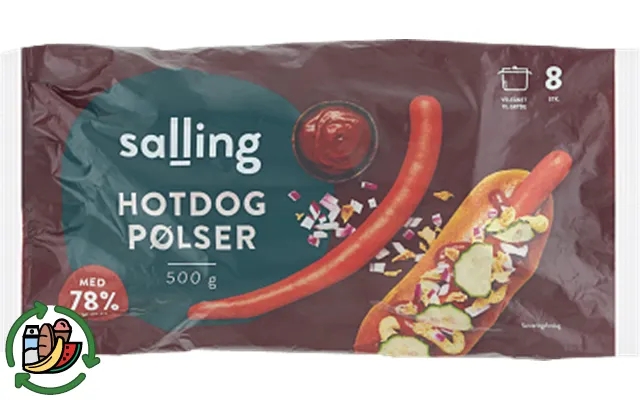 Hot dog sausages salling product image