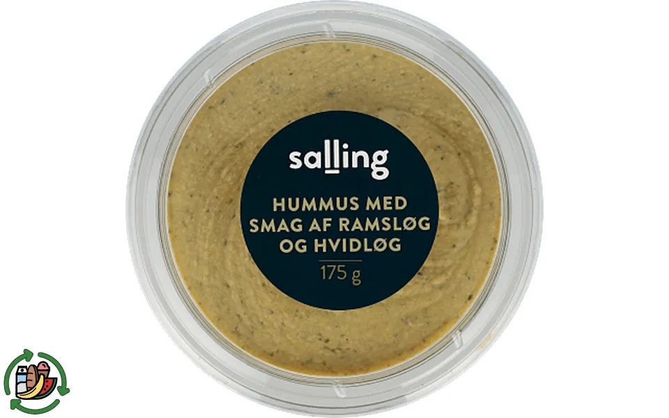 Hummus garlic salling