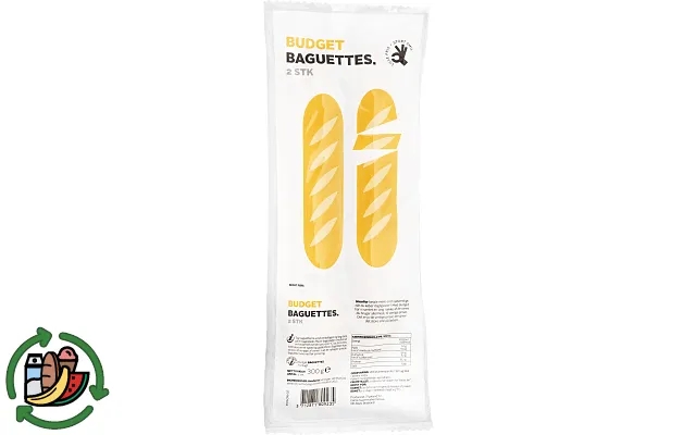 Wheat baguettes budget. product image