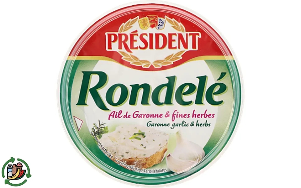Garlic rondele