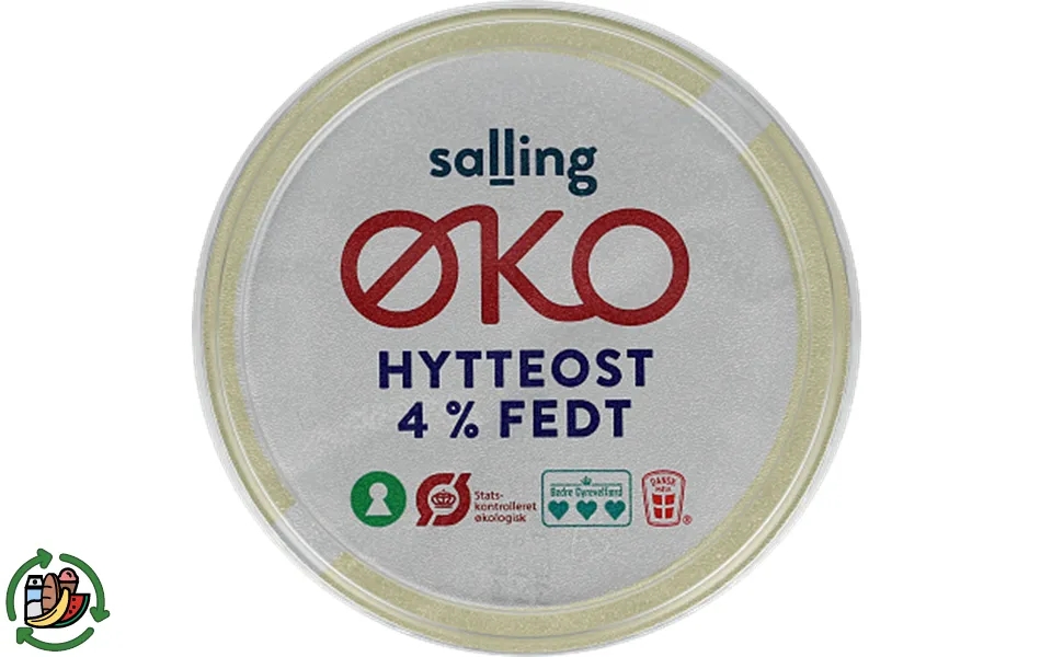 Cottage cheese 4% salling eco