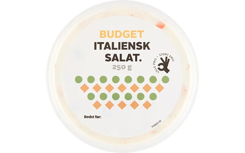 Italian salad budget