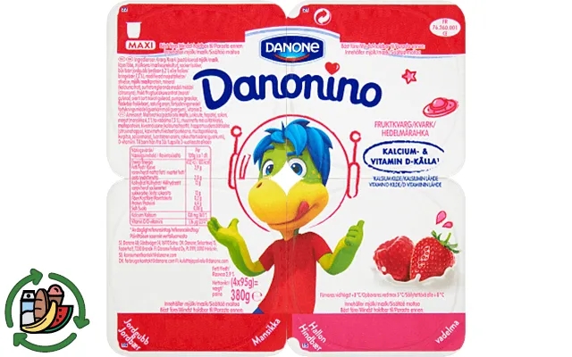 Strawberries. Hin danonino product image