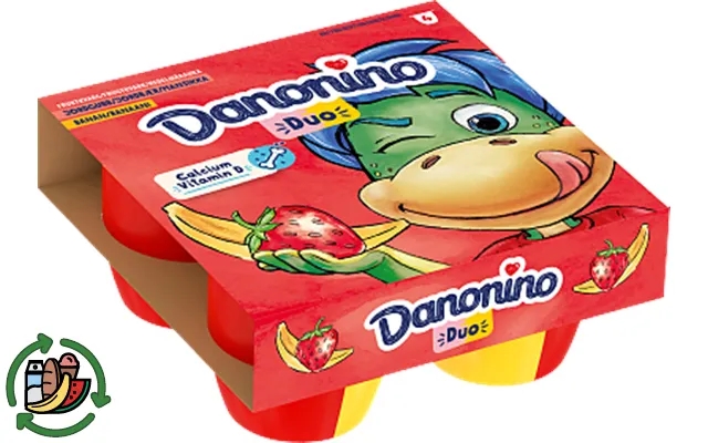 Jordbær Banan Danonino Duo product image