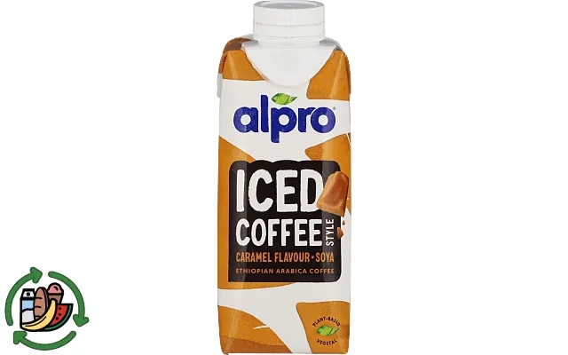Caramel iced coffee alpro product image