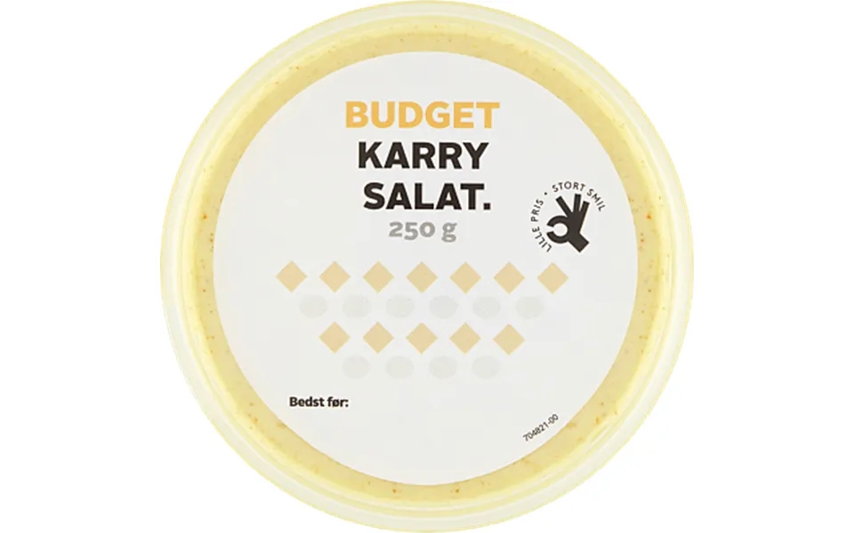 Curry salad budget