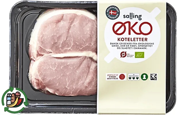Pork chops salling eco product image