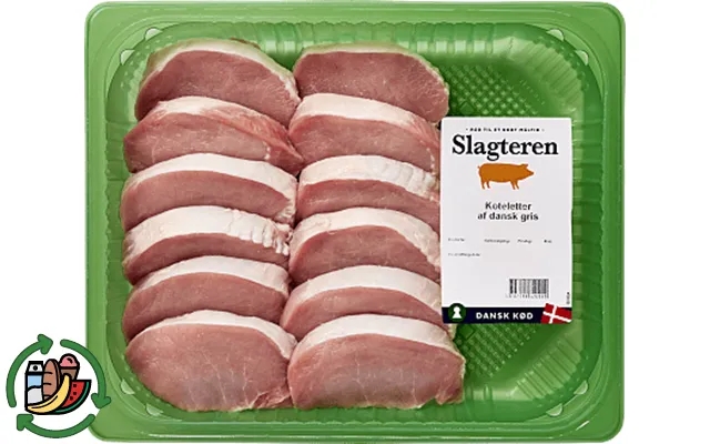 Pork chops butcher product image