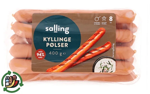 Chicken sausages salling product image