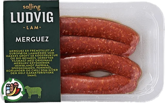 Lamb sausages ludvig product image
