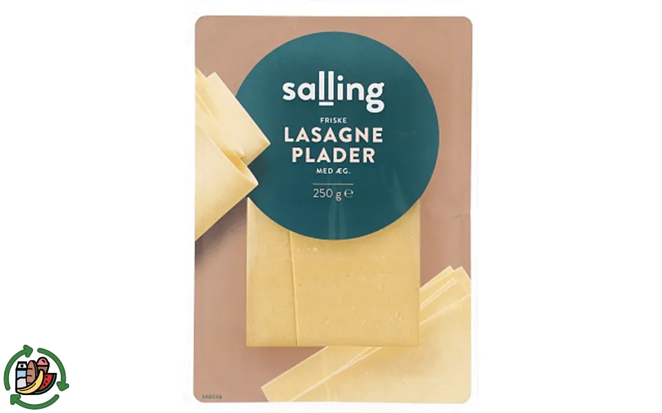 Lasagne sheets salling