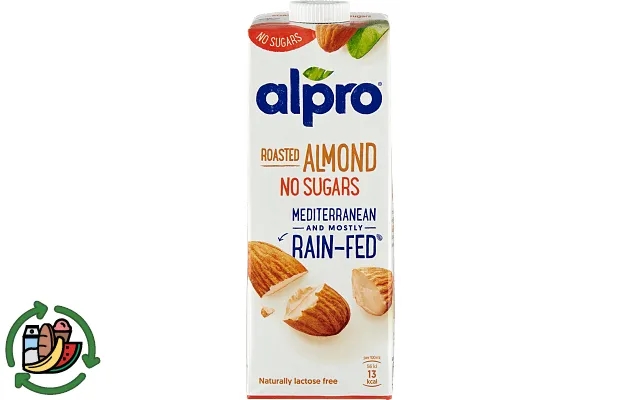Almond drink alpro unsweetened product image