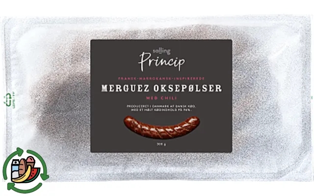 Merguez sausages principle product image