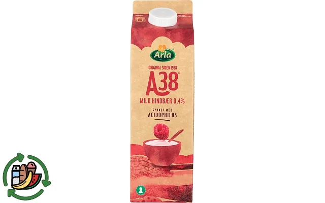 Mild raspberries arla a38 product image