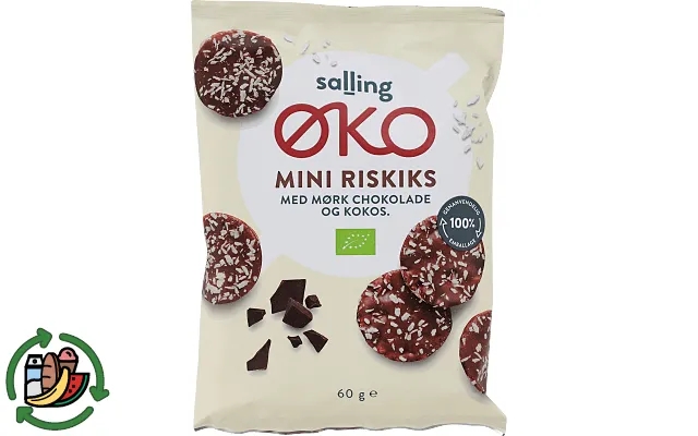 Mini rice crackers salling eco product image