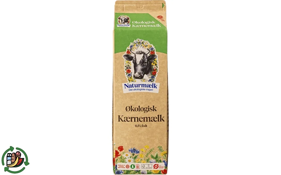 Eco buttermilk natural milk