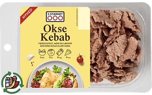 Oksekebab 3-stjernet product image