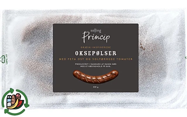 Beef sausages principle product image
