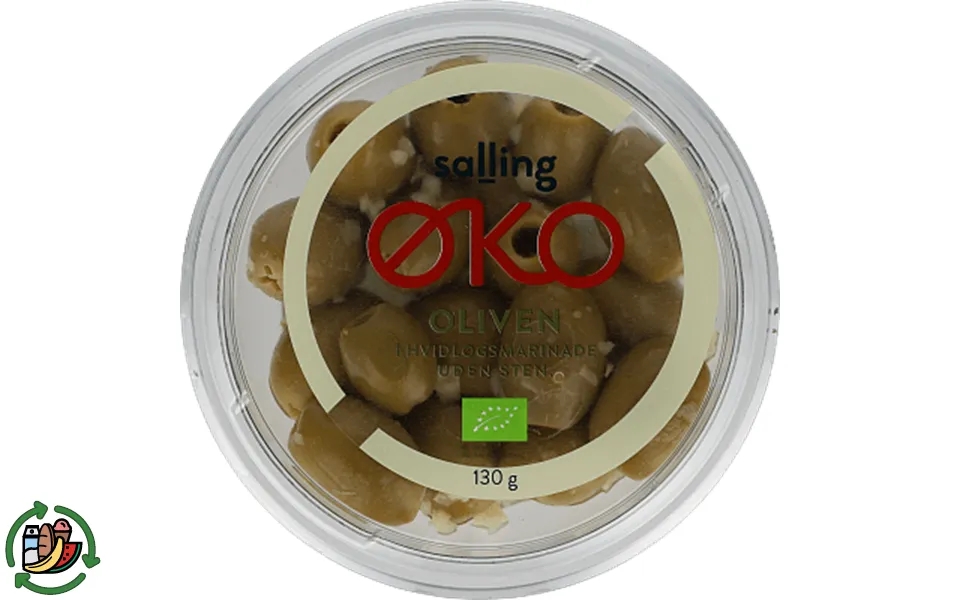Olives garlic salling eco