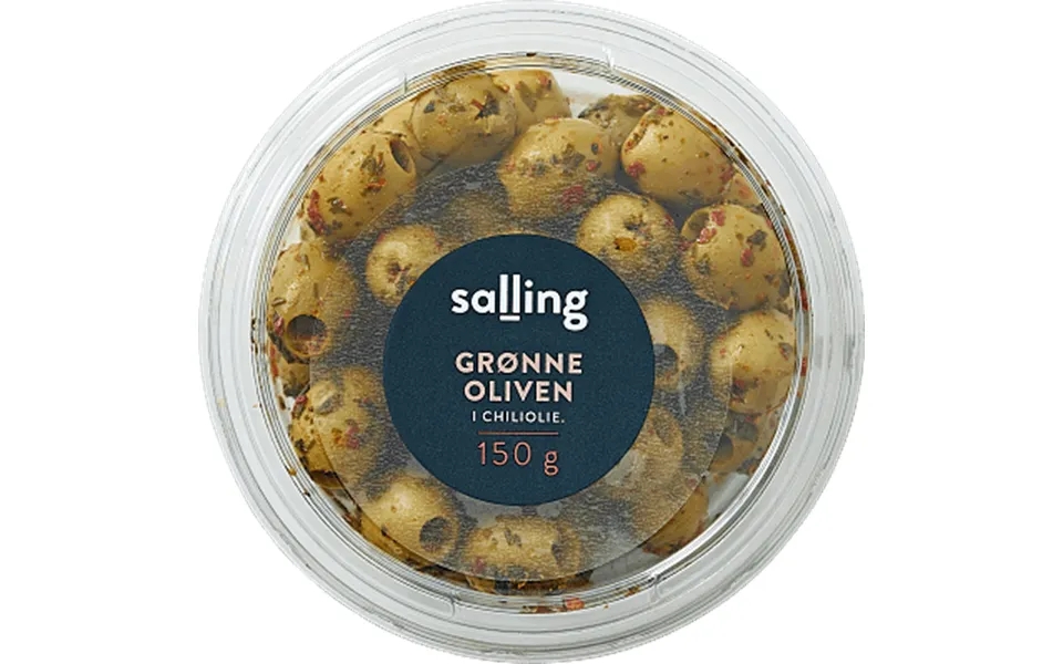 Olives with chil salling